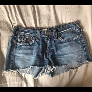 True religion jean shorts